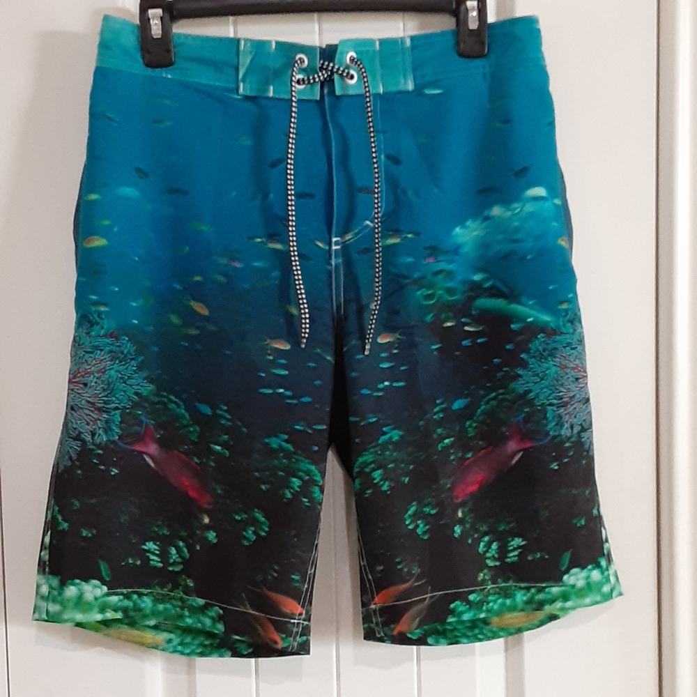 AEROPOSTALE Size Small Koi Coral Trunks